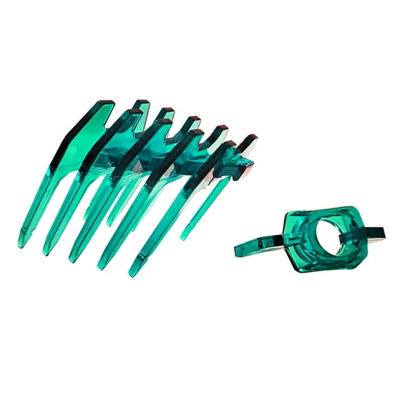 Gel Blaster SURGE Custom Barrel and Fin Pack, Turquoise, Recommended Age 14 