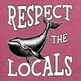 thumbnail image 6 of Wild Bobby Respect The Locals Save Our Oceans Whale Animal Lover Men Graphic Tee, Vintage Heather Red, 5X-Large, 6 of 6