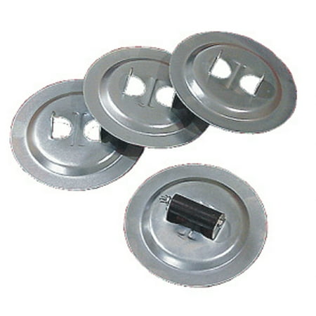 BAL 20031 Deluxe Base Pads – Set of 4 Heavy-Duty Stabilizer Jack Pads for RVs and Trailers – Anti-Slip, Durable, Easy to Store