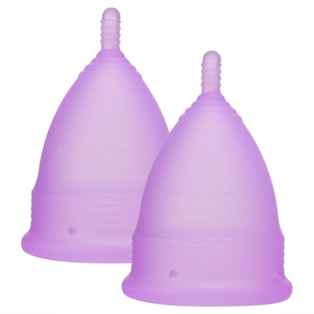 Alupre Menstrual Auténtico Original Copas Conjunto Reutilizable de Silicona Copa Menstrual con el Bolso de la Caja (S)