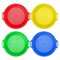 BESTSKY 4-Piece Plastic Sand Strainer Beach Toys Set