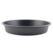 Mainstays 9 x 9 Round Nonstick Steel Cake Pan, Dark Gray