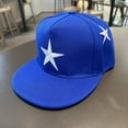 thumbnail image 2 of Kids Baseball Cap with Star Embroidery Short Brim Dome Hat for Ages 3-8, 2 of 5