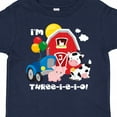 thumbnail image 4 of Inktastic Three-i-e-i-o 3rd Birthday Boys or Girls Toddler T-Shirt, 4 of 5