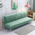 CHNGYDZ Soft and Luxurious Velvet Plush Armless Sofa Bed Cover