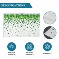 thumbnail image 6 of St. Patrick's Day Placemats Set of 4, Spring Lucky Shamrocks Rustic Leaves Placemats for Dining Table, Place Mats for Kitchen Tabletop, Waterproof Wipeable Dining Table Mats Set, 6 of 9
