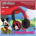 thumbnail image 5 of Disney Marvel Y08 Wireless Bluetooth Headphones Foldable HIFI Surround Sound Laptop Earphones for Children Anime Cartoon, 5 of 5