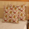 thumbnail image 3 of Christmas Pillow Covers 20x20 Set of 2 Gingerbread Man Candy Cane Snowflake Throw Pillows Outdoor Christmas Decorations Pillowcase Winter Farmhouse Holiday Decor Cushion Covers for Couch Home, 3 of 7