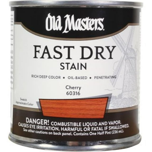 Old Masters 60316 0.5 Pint Cherry Fast Dry Stain
