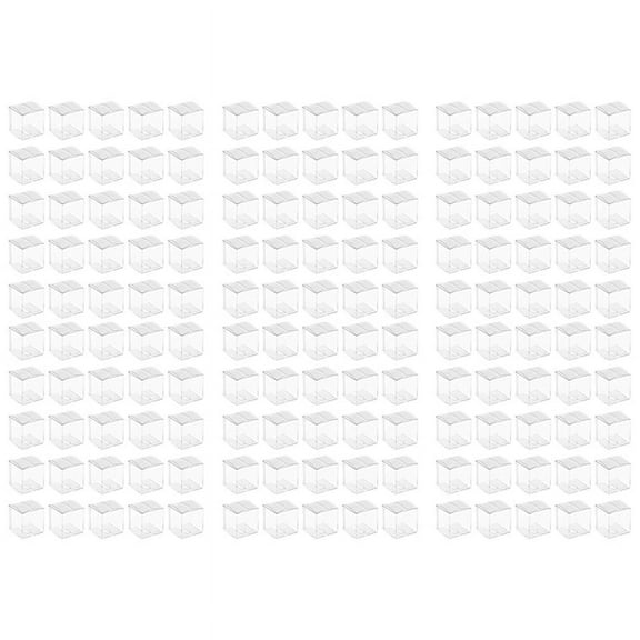 150Pcs Clear Plastic Boxes for Gifts Pvc Packing Box Gift Packaging Transparent Candy Box Wedding Gift Boxes