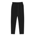 thumbnail image 3 of HOT SALE!Womens Sweatpants Wide Straight Leg Baggy Casual Joggers Athletic Pants Fall Winter Warm Sport Trousers with Pockets Women's Autumn and Winter Fashion Plus Size Casual Sports Pants Black Xl, 3 of 3