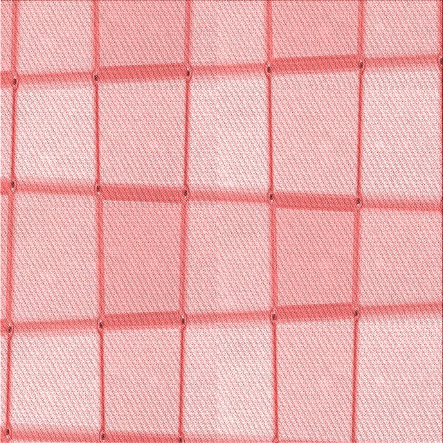 Ahgly Company Machine Washable Indoor Square Transitional Pink Area Rugs, 4' Square