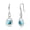Dec.-Turquoise, variant on 925 Sterling Silver Infinity Moonstone Dangle Earrings for Women with June Birthstone