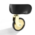 thumbnail image 6 of UKCOCO 4Pcs Convenient Golden Caster Wheels for Furniture Sofas Cabinets Chairs, 6 of 6
