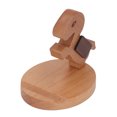 thumbnail image 1 of Soporte Para Teléfono Móvil, Material De Haya, Soporte De Escritorio De Madera Delgado Ligero Para Teléfono Inteligente, 2 Juegos Para Oficina ANGGREK Cute Horse Cellphone Holder, 1 of 8