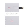 thumbnail image 4 of Custom Personal Company Logo/Photo/Text Gifts 8GB Credit Card Style USB Flash Drive Personalized Pendrive Memory Stick (8G & 1 PCS), 4 of 4