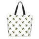 thumbnail image 1 of Balery Bee Bolsa Tote Estilo Estético con Cremalleras, Bolsa de Hombro, Bolsa de Compras Grande y Plegable, 1 of 8
