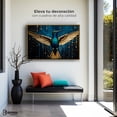 thumbnail image 3 of Cuadro Decorativo Canvas Revolution Marco Flotante Colibrí 90x60 Dorado, 3 of 3