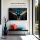 thumbnail image 3 of Cuadro Decorativo Canvas Revolution Marco Flotante Colibrí 90x60 Dorado, 3 of 3