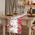 thumbnail image 2 of Table Runners 72 Inches Long Dress Scarves, Valentine's Day Farmhouse Kitchen Table Runner, Coffee Tablerunners, Spring Love Roses Floral Botanical Watercolor 14x72 Inch, 2 of 9