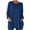 Navy, variant on Womens Long Sleeve Shirts Fall Tops Tunic Tops Crewneck Oversized Casual Tunic Tops for Leggings Loose Soft Blouses with Pocket Plus Size Womens Tops