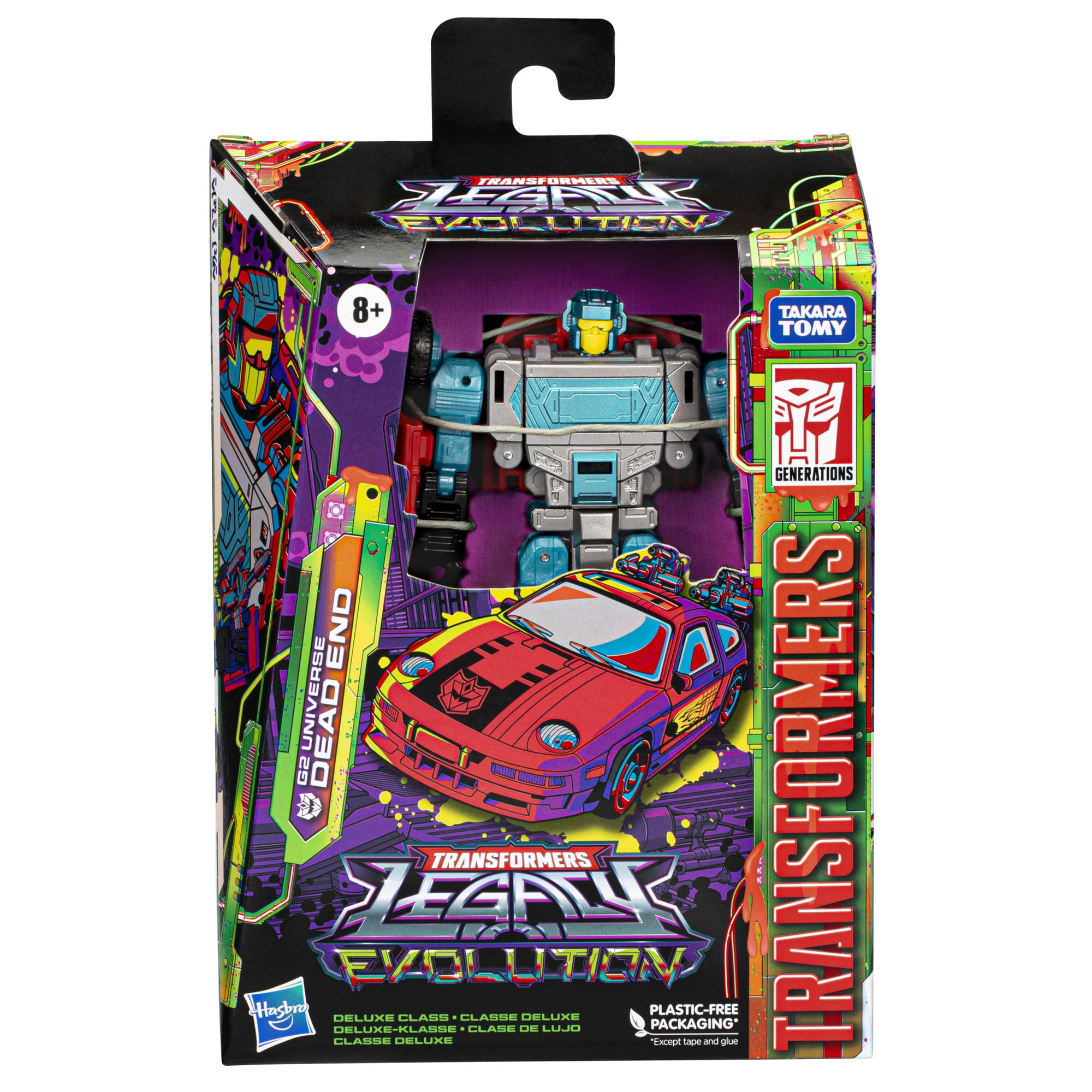Transformers Collectible Child Dead End Toxitron Action Figure, Plastic, 2.50" x 5.50" x 8"