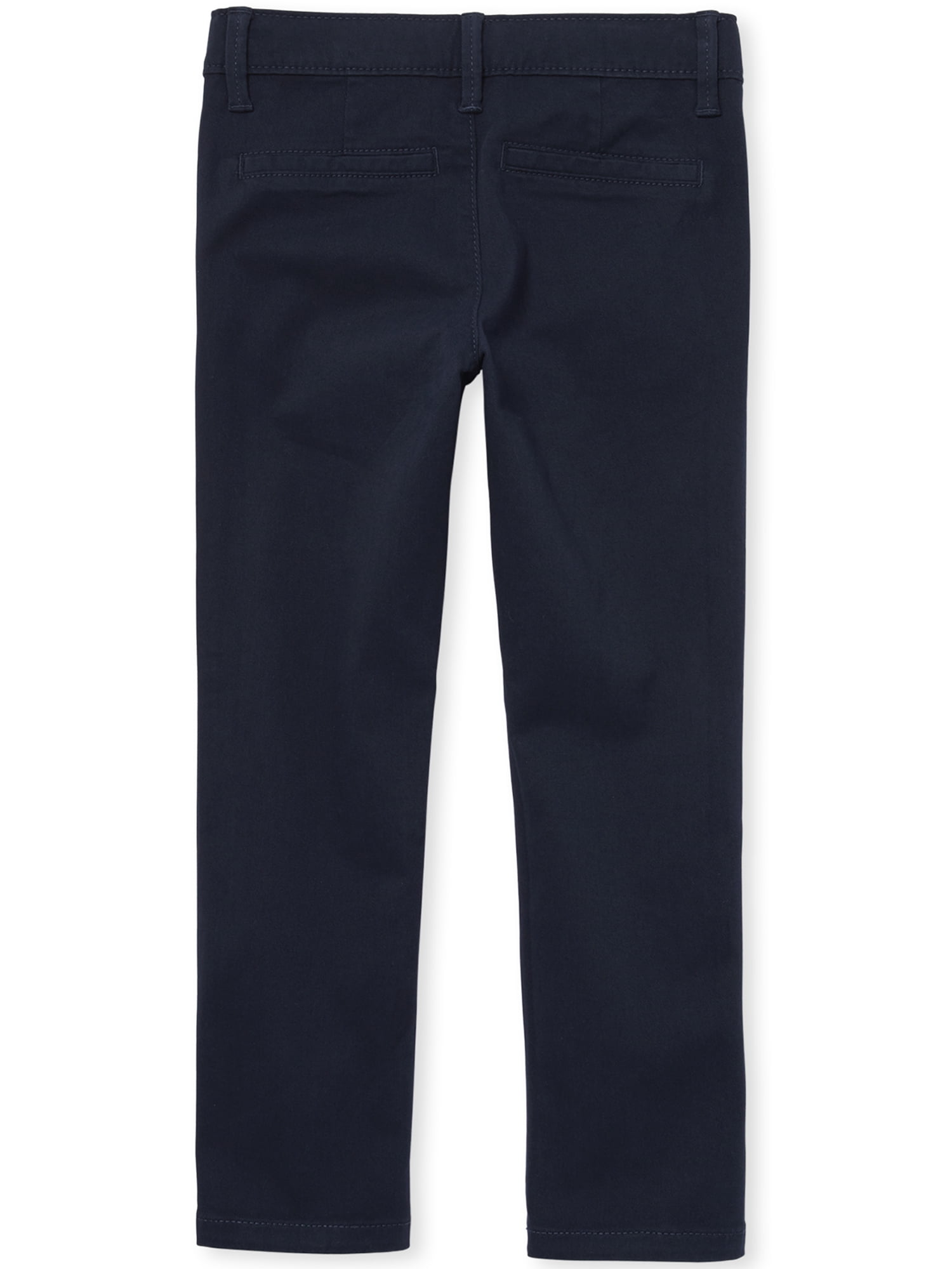 The Children's Place Girls Uniform Stretch Skinny Chino Pants, 2-Pack, Sizes 4-18