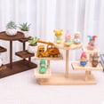 thumbnail image 6 of Vintage Wooden Display Risers Wood Showcase Stands for Shelves and Countertops Step Plinths for Jewellery, Desserts Display Rack, 6 of 7
