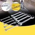 thumbnail image 4 of Herramienta Para Tuercas De Llave De Vaso, 10 Unidades/juego De Llaves De Trinquete Duraderas, Práctica Para Suministros De Mantenimiento, Hardware De Reparación Amonsee No, 4 of 7