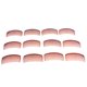 thumbnail image 1 of Peines de Plástico Sunnimix para Mujeres 12 Piezas 29 Dientes Rojo Marrón, 1 of 8