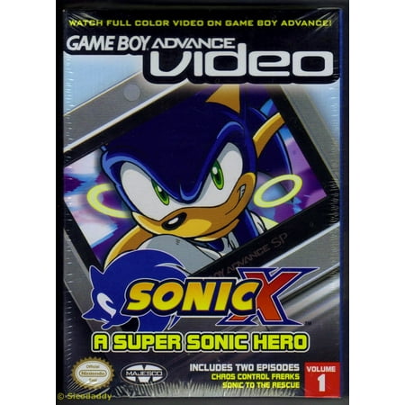 GBA Video Sonic X Volume 1 GameBoy Advance