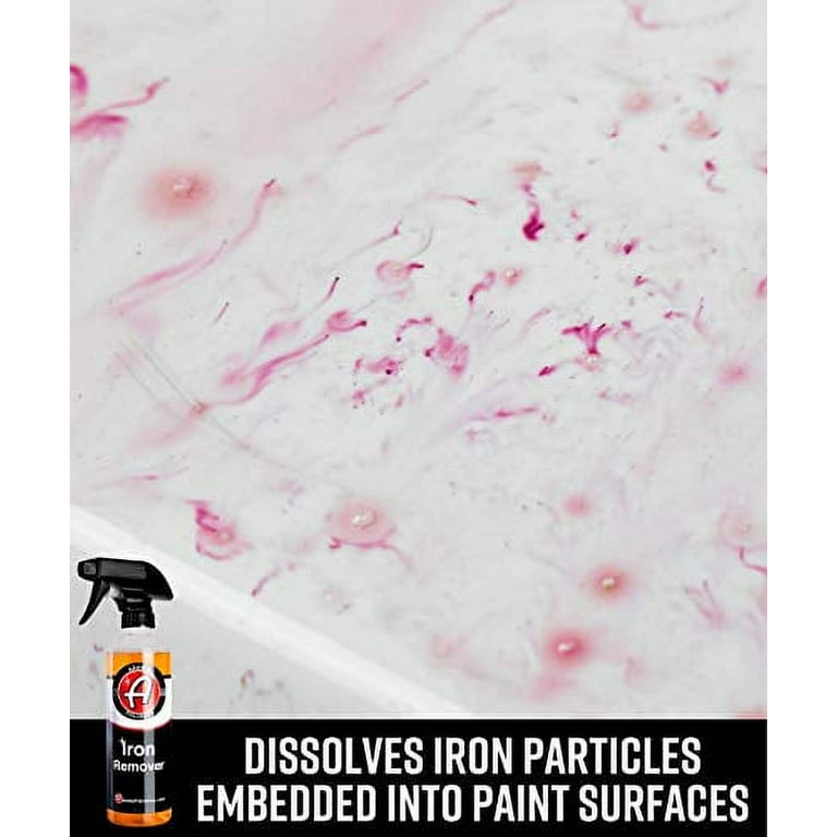 Adam's Polishes Iron Remover - Dissolves Iron Particles Embedded into Paint  Surfaces - Changes Color to Purple as it Works (16 oz) : : Car &  Motorbike