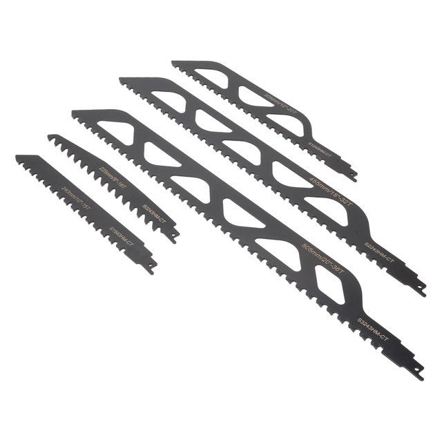 Reciprocating Saw Blades, Coarse Fine Tooth Reciprocating Saw Blades Set for Pruning