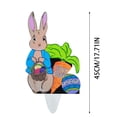 thumbnail image 3 of YWIYIUD Easter BunnyEgg Carrot Garden Stake Wooden BunnyDecorative Garden Stakes Easter Decorations Welcome Signs Rabbits Happy Easter Spring Decor for Outdoor Festival Home Party Supplies, 3 of 5