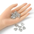 thumbnail image 4 of 20Pcs Tibetan Style Halloween Pumpkin Jack-O'-Lantern Alloy Pendants Lead Free & Cadmium Free Antique Silver 18x16x3mm Hole: 1.8mm, 4 of 5