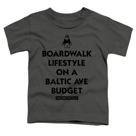 

Monopoly - Lifestyle Vs Budget - Toddler Short Sleeve Shirt - 2T