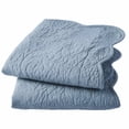 thumbnail image 4 of Limited Edition Better Homes & Gardens Paisley Medallion Cotton Pillow Shams, Standard, Blue Silver, 2 Pack, 4 of 5