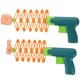 thumbnail image 1 of 2 piezas de juguete de broma para niños, puños telescópicos, juguete de broma de oficina, juguete telescópico antiestrés, accesorio de broma, 1 of 7