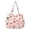 Pink, variant on Corduroy Tote Bag for Women,Large Capacity Cute Tote Bags With 6 Pockets,Crossbody Shoulder Handbag for Work Travel Gym