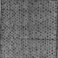 thumbnail image 1 of Ahgly Company Indoor Square Abstract Gray Modern Area Rugs, 6' Square, 1 of 4