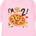 thumbnail image 4 of Inktastic Im Two Pizza Birthday Party Boys or Girls Long Sleeve Toddler T-Shirt, 4 of 5