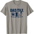 thumbnail image 1 of T-Shirt Rétro Papa Taxe Assurant Que Ce n'Est Pas Poison Drôle Fête des Pères - Noir - S, 1 of 4