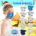 thumbnail image 1 of Máscara infantil HUOGUO Desechable de 3 capas Meltblown, 20 unidades, 1 of 4