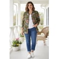 thumbnail image 5 of Woman Within Plus Size Crinkle Button-Front Shirt, 5 of 5