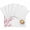 Pink, variant on Cherry Blossom Placemats for Dinning Table Set of 6, Spring Pink Floral Branches Watercolor Burlap Kitchen Place Mats Waterproof Cloth Table Mats, Indoor Outdoor Placemats Easy Clean Dinner Decor