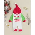 Newborn Baby Boy Girl Christmas Outfit My First Christmas Romper Onesie
