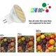 thumbnail image 4 of MR11 GU4 LED Bulb 12V 4W 3000K Warm White, 35W Halogen Equivalent Recessed Spotlight for Campers, 4 of 5