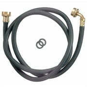 Plumb Pak PP850-6 Washing Machine Discharge Hose, 3/4 in ID, 6 ft L, Female, Rubber