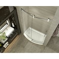 thumbnail image 3 of Aston Sdr981-Trl-60-10-R Zenarch 60" Wide X 77-1/2" High Frameless Sliding Shower Door -, 3 of 4