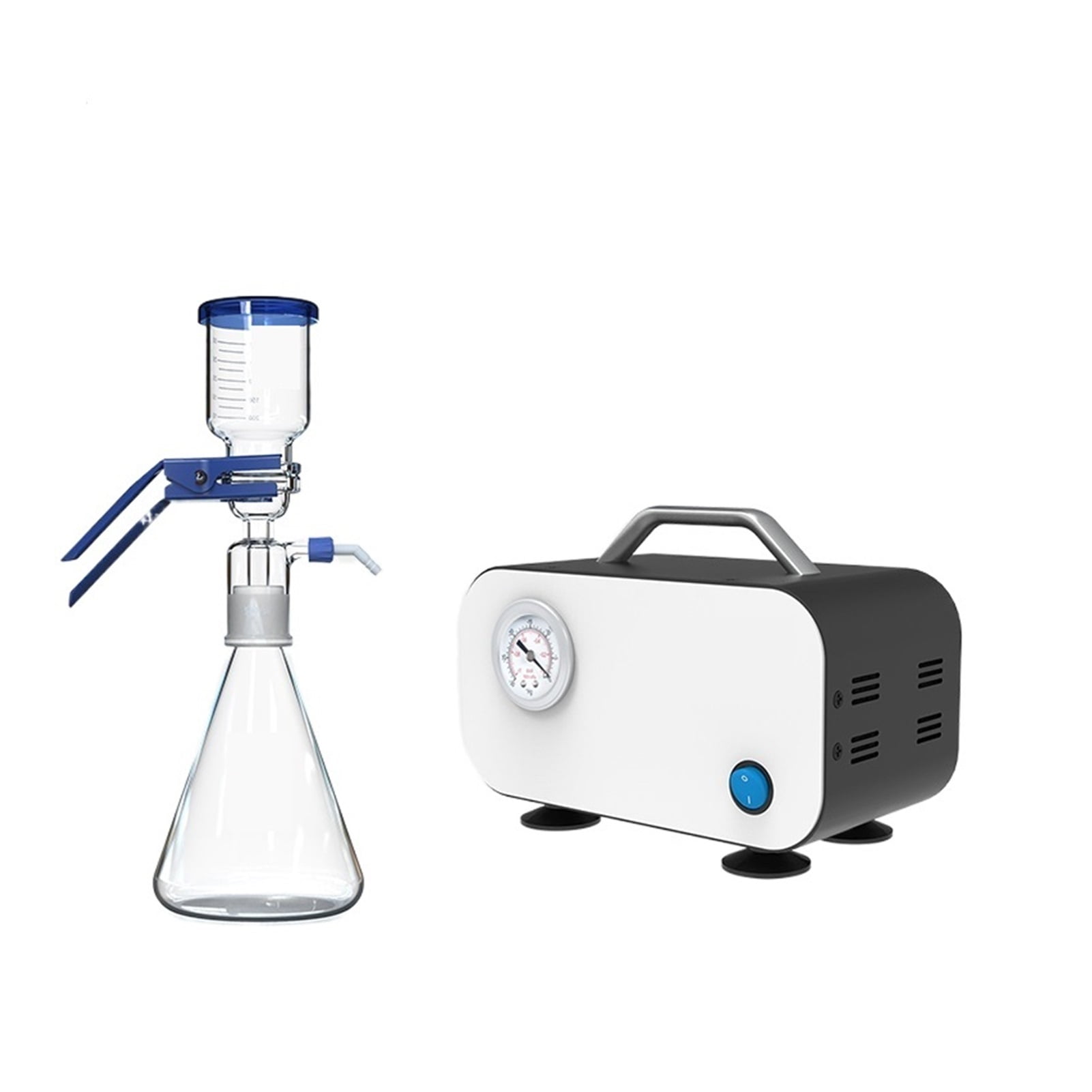 DC 12v Mini Oil-free Diaphragm Air Vacuum Pump Laboratory Filter Pump Portable Negative Pressure Pump Lab Equipment ,Easy to Operate